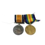 A First World War pair comprising War Medal and Victory Medal medal awarded to 46545 A. CPL. W. D.