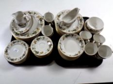 A Royal Doulton Larchmont dinner service (approximately 96 pieces)