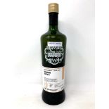One bottle of Malt Whisky Society cask 85.62 'Geranium Jalfrezi' single malt scotch whisky, 70cl.
