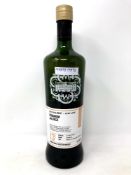 One bottle of Malt Whisky Society cask 85.62 'Geranium Jalfrezi' single malt scotch whisky, 70cl.