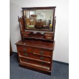 An Art Nouveau dressing chest