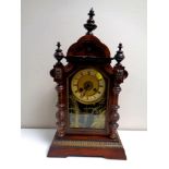 A 19th century Junghans American style mantel clock.