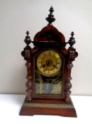 A 19th century Junghans American style mantel clock.