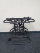 A cast iron stick stand (no tray)