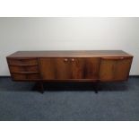 Tom Robertson for A H Macintosh of Kirkcaldy, a 1970's rosewood cocktail sideboard,