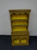 A small painted Welsh dresser,