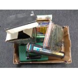 A box containing torque wrench, tool box, electric screwdriver,