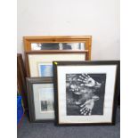 An Ivan Lindsay print, St Mary's Island, framed,