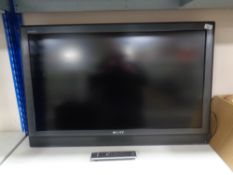 A Sony 40" television set.