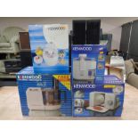 Four Kenwood kitchen appliances to include Gourmet Variomatic meat slicer,