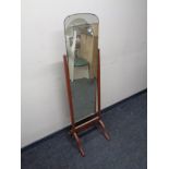 A twentieth century cheval mirror