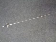 A fencing sword