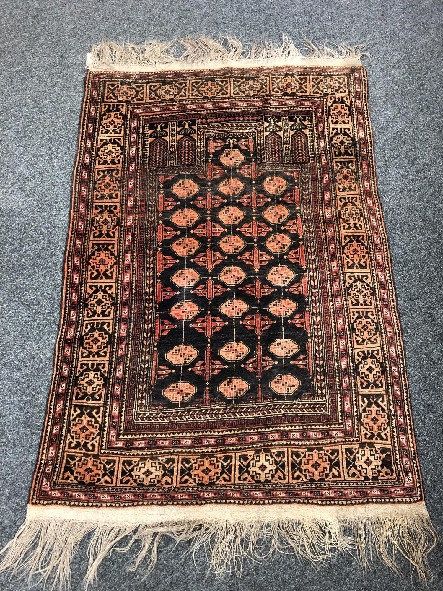 A Balouch prayer rug, Afghanistan,