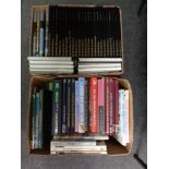 Two boxes of hardback volumes to include reference, travel, painters etc.