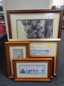 A framed Ivan Lindsay print, St.