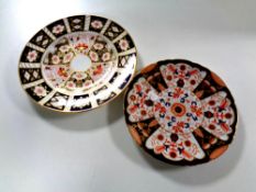 A Royal Crown Derby Imari plate no.