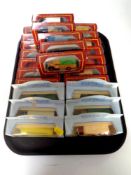 A tray containing 25 Cameo Village Collection and BBC Vintage Collection die cast delivery vans