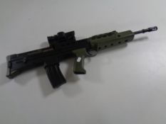 An L85A1 airsoft BB rifle