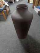 A large pottery floor standing vase
