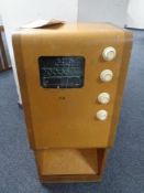A vintage valve radio by Sobell