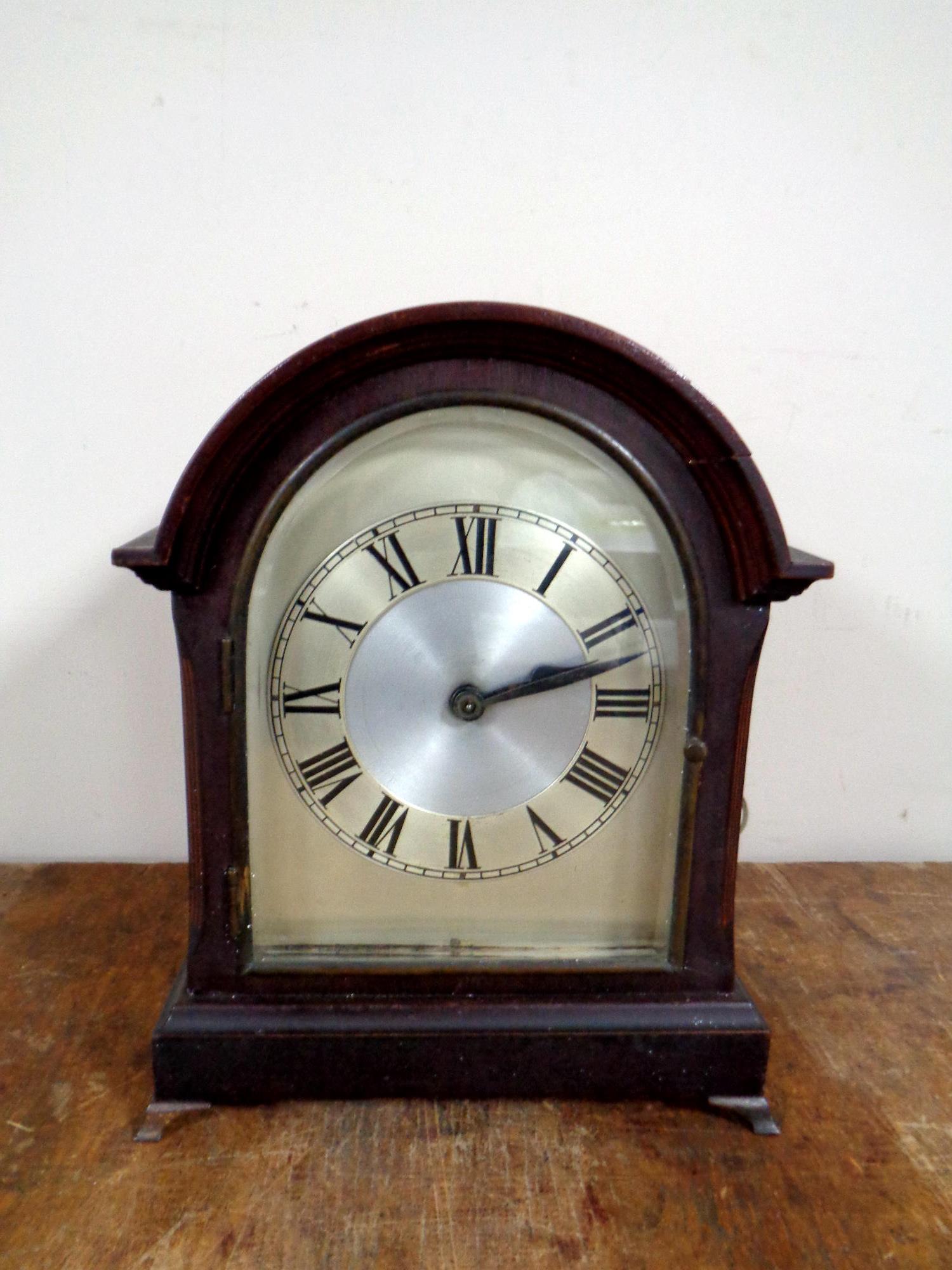 An early twentieth century mantel clock (electric)