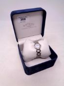 A silver Rotary Lady's watch, boxed.