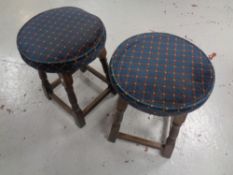 A set of 20 pub stools