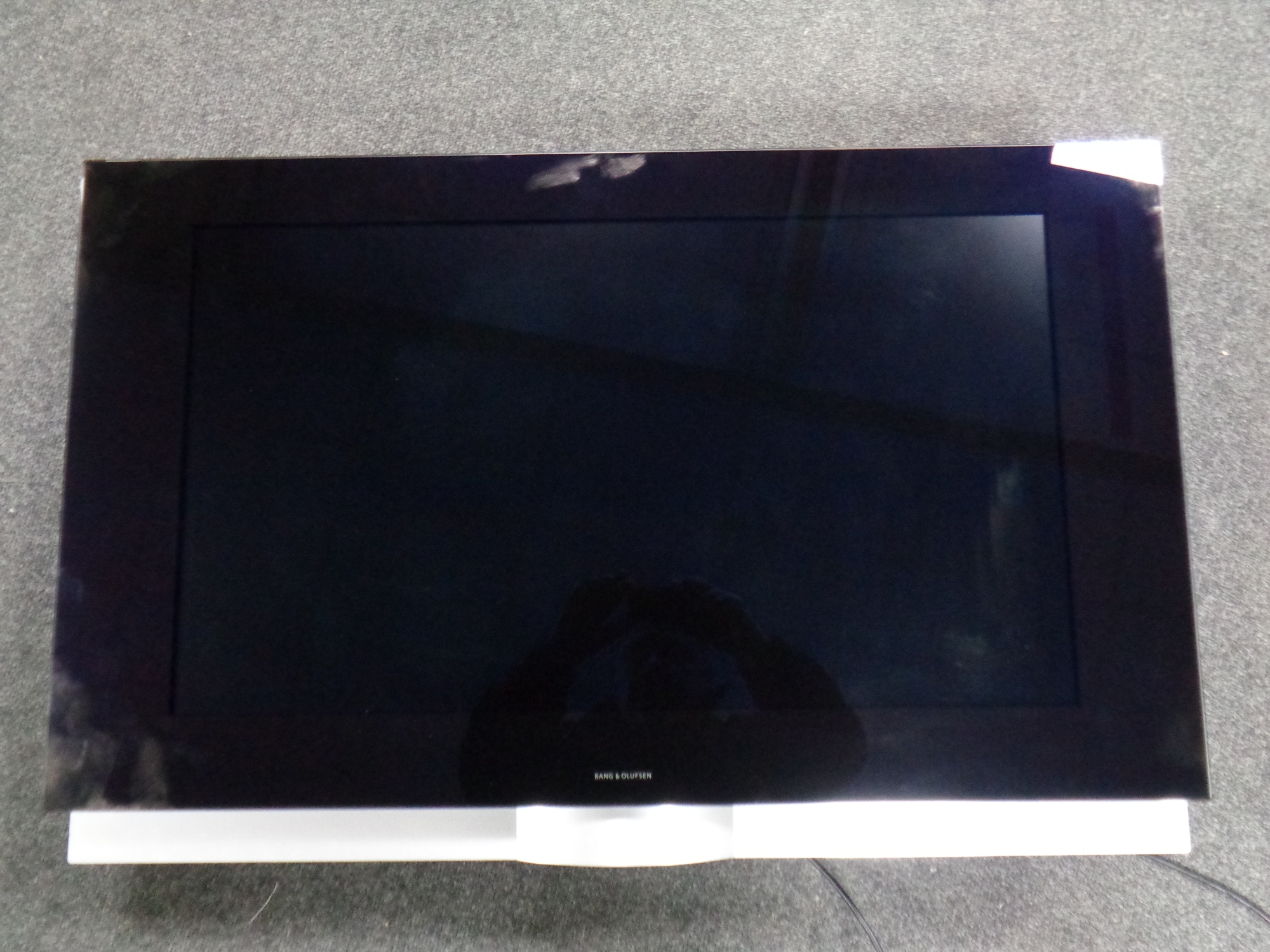 A Bang and Olufsen Beo Vision 7 32" LCD TV with built in DVD player