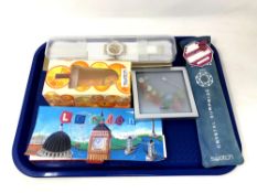 A group of Swatch watches including Crystal Surprise, Watch So Fresh, London,