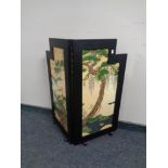 A two fold Japanese style screen