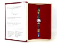 A Swatch Magic Spell Christmas 1995 watch in box.