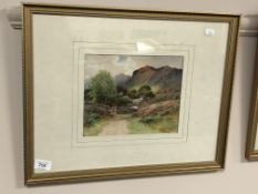 Harry Sticks : Autumn in Yewdale, watercolour,