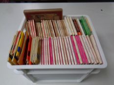 A box of 20th century folded maps : ordnance survey etc