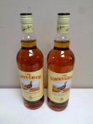 Two bottles of The Famous Grouse Blended Scotch Whisky, 1L,