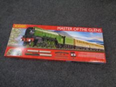 A Hornby Flying Scotsman double OO gauge train set,