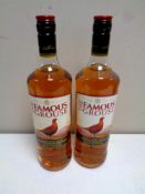 Two bottles of The Famous Grouse Blended Scotch Whisky, 1L,