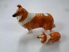 A Beswick figure of a border collie Lochinvar of Ladypark,