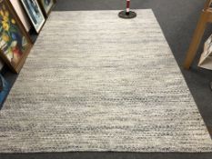 A contemporary wool carpet,