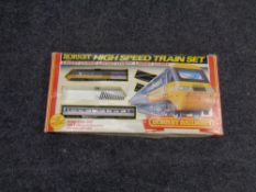 A Hornby High Speed train set Intercity 125, boxed,