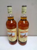 Two bottles of The Famous Grouse Blended Scotch Whisky, 1L,