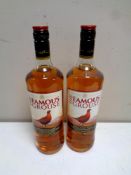 Two bottles of The Famous Grouse Blended Scotch Whisky, 1L,