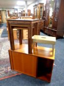 A 20th century teak Philips TV cabinet,