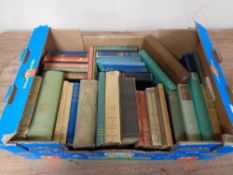 A box of antiquarian and later books and novels