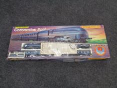 A Hornby Coronation Scot electric train set,