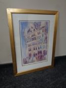 A Roy Francis Kirton signed limited edition print, Emmerson Chambers, No.
