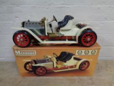 A Mamod steam roadster,