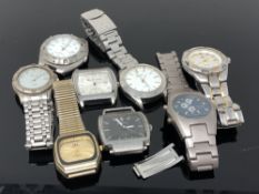 A quantity of Gentleman's wrist watches (Q)