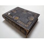 A 19th century leather bound volume, The Select Works of John Bunyan,
