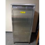 A Lancer stainless steel commercial dish washer