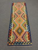 A Choli kilim runner,